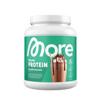 Produktbild von More Nutrition More Vegan Protein Pulver Schokolade Vegan 600 g