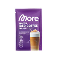 Produktbild von More Nutrition Protein Iced Coffee Decaff Latte Macchiato zuckerarm Pulver