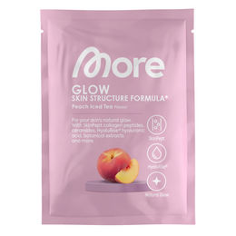 More Nutrition Skin Structure Formula Kollagen Pulver mit Hyaluron Peach Iced Tea – Bild 1 von 1