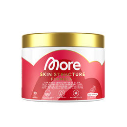 More Nutrition Skin Structure Formula Kollagen Pulver mit Hyaluron Rote Beeren 270 g – Bild 1 von 1