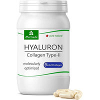 Produktbild von MoriVeda BioCell Hyaluronsäure und Collagen Typ II Kapseln laktosefrei und ohne Zusatzstoffe 60 Stück