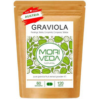 Produktbild von Moriveda Graviola Tabletten vegan glutenfrei laktosefrei 120 Stück