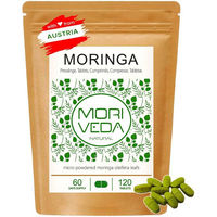 Produktbild von Moriveda Moringa Energy Superfood-Mischung Tabletten mit Kräuter-Komplex, vegan, glutenfrei und laktosefrei, 120 Stück