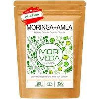 Produktbild von Moriveda Moringa Kräuter-Komplex Kapseln vegan glutenfrei laktosefrei 120 Stück