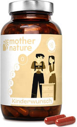 Mother Nature Schwangerschaftsvitamine Phase 0 für Frauen und Schwangere sowie Stillende in Kapseln – Bild 1 von 3