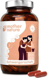 Mother Nature Schwangerschaftsvitamine Phase 2 Kapseln für Schwangere und Stillende 182 Stück – Bild 1 von 3