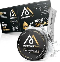 Mountaindrop Mumijo Shilajit Harz 25g vegan und glutenfrei mit Fulvinsäure und Huminsäure – Bild 1 von 5