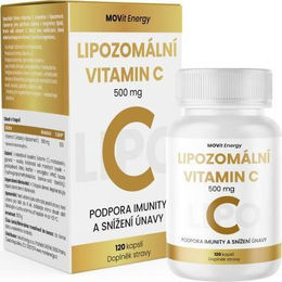 MOVit Energy Liposomales Vitamin C 500 mg Kapseln vegetarisch 120 Stück – Bild 1 von 1