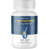 Produktbild von MOVit Energy Methionin Premium 500 mg vegane Kapseln 90 Stück