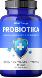 MOVit Energy Probiotika Komplex mit Laktobazillus und Bifidobakterien 90 vegane Kapseln – Bild 1 von 1