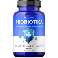 Produktbild von MOVit Energy Probiotika Komplex mit Laktobazillus und Bifidobakterien 90 vegane Kapseln