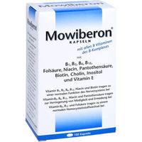 Produktbild von Mowiberon B-Komplex Kapseln 100 Stück von Rodisma-Med Pharma GmbH