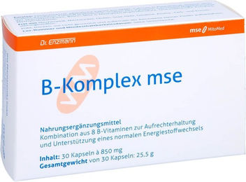 MSE Pharmazeutika B-Komplex Kapseln 30 Stück – Bild 1 von 1