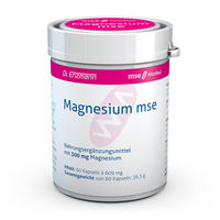 Produktbild von MSE Pharmazeutika Magnesium 300 mg 60 Kapseln glutenfrei und hefefrei
