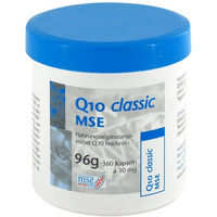 Produktbild von MSE Pharmazeutika Q10 Kapseln mit 30 mg Ubiquinon glutenfrei 360 Kapseln