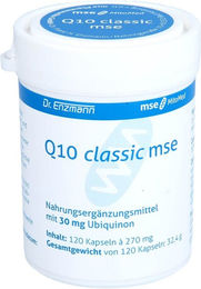 MSE Pharmazeutika Q10 Kapseln mit Ubiquinon 30 mg glutenfrei 120 Kapseln – Bild 1 von 1