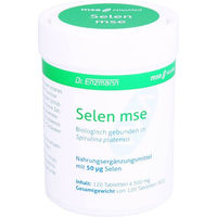 Produktbild von MSE Pharmazeutika Selenmethionin 50 µg Tabletten glutenfrei ohne Gelatine 120 Stück