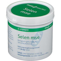 Produktbild von mse Pharmazeutika Selenmethionin 50 µg Tabletten glutenfrei ohne Gelatine 360 Stück