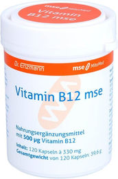 MSE Pharmazeutika Vitamin B12 Kapseln glutenfrei 120 Stück – Bild 1 von 1