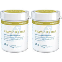 Produktbild von mse Pharmazeutika Vitamin K2 MK-7 200 µg Kapseln glutenfrei und ohne Gelatine 90 Stück