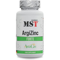 Produktbild von MST ArgiZinc Forte Kapseln mit L-Arginin und Zink Bisglycinat vegan für Männer 60 Kapseln