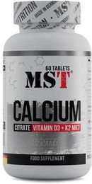 MST Calcium Citrat mit Vitamin D3 und K2 Tabletten 60 Stück – Bild 1 von 2