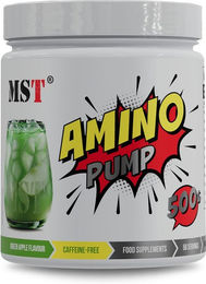 MST Nutrition Amino Pump Pulver Green Apple 500 g – Zuckerfrei und ohne Zusatzstoffe – Bild 1 von 2
