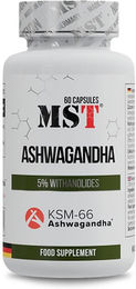 MST Nutrition Ashwagandha KSM-66 Bio Kapseln 60 Stück – Bild 1 von 2