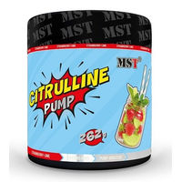 Produktbild von MST Nutrition Citrulline Pump L-Citrullin Pulver Strawberry Lime 262g