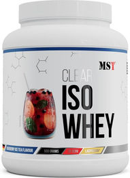 MST Nutrition Clear Iso Whey Isolat Pulver Blueberry Ice Tea 500 g laktosefrei zuckerfrei ohne Zusatzstoffe – Bild 1 von 2