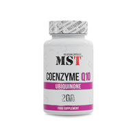 Produktbild von MST Nutrition Coenzym Q10 200 mg Ubichinon Kapseln vegan vegetarisch 60 Stück