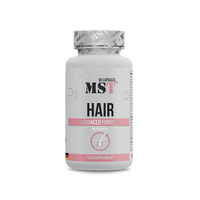 Produktbild von MST Nutrition Hair Advanced Formula Biotin-Komplex mit Zink Selen Kupfer und B Vitaminen hochdosiert 60 Kapseln für Männer und Frauen zuckerfrei ohne Zusatzstoffe