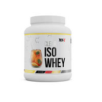 Produktbild von MST Nutrition Iso Clear Whey Protein Isolat Peach Ice Tea zuckerfrei 500g Pulver