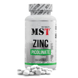 MST Nutrition Zinc Picolinate hochdosiert 25 mg Tabletten 100 Stück vegan ohne Zusatzstoffe – Bild 1 von 3