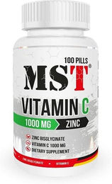 MST Vitamin C + Zink Tabletten mit Bisglycinat für Sportler – Bild 1 von 2