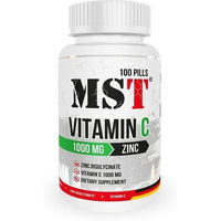 Produktbild von MST Vitamin C + Zink Tabletten mit Bisglycinat für Sportler