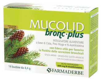 MUCOLID BRONC PLUS 600 von Farmaderbe pflanzlicher Ursprung 14 Sticks – Bild 1 von 1