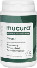 Mucura Flohsamenschalen Kapseln vegan 225 Stück – Bild 1 von 2