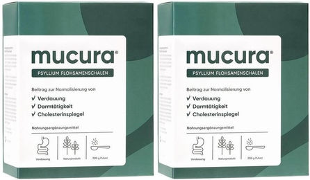 mucura Flohsamenschalen Pulver 200 g – Bild 1 von 2