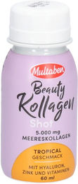 Multaben Beauty Kollagen Shot Tropical mit marinem Kollagen in Ampullen – Bild 1 von 1
