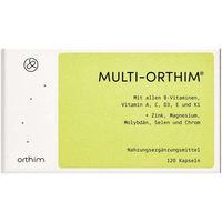 Produktbild von MULTI-ORTHIM Multivitamin-Kapseln vegan laktosefrei glutenfrei 120 Stück