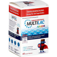 Produktbild von Multilac Darmsynbiotikum Junior Lutschtabletten für Kinder und Erwachsene 60 Stück