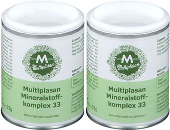 Multiplasan Mineralstoff-Komplex 33 Tabletten – Bild 1 von 1
