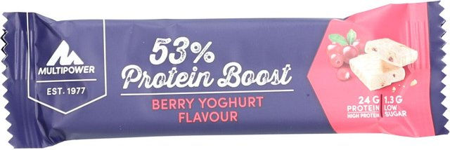 Multipower Protein Boost Riegel Berry Yoghurt mit 53 % Protein – Bild 1 von 2