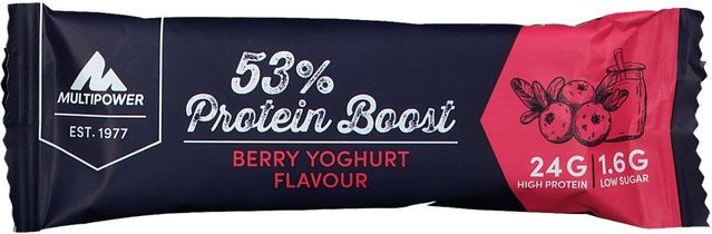 Multipower Protein Boost Riegel Berry Yoghurt mit 53 % Protein – Bild 1 von 2