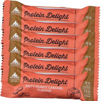 Produktbild von Multipower Protein Delight Riegel Salty-Peanut-Caramel zuckerfrei