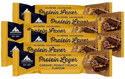 Multipower Protein Layer Riegel Peanut Crunch – Bild 1 von 2