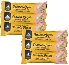 Multipower Protein Layer Riegel White Chocolate Strawberry 300 g – Bild 1 von 1