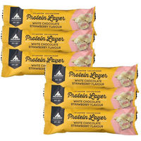 Produktbild von Multipower Protein Layer Riegel White Chocolate Strawberry 300 g