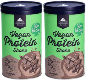Multipower Vegan Protein Shake Mehrkomponenten Protein Pulver – Bild 1 von 1